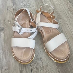 Rag & Bone Shiloh Leather Double Buckle Sport Sandals size 40